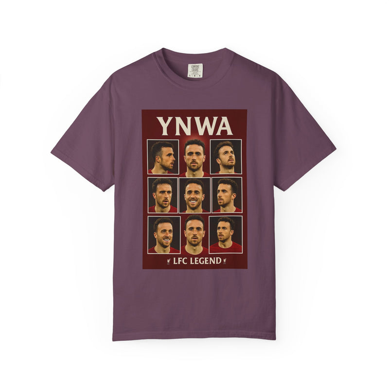 YNWA LFC diogo jota Legend Unisex T-shirt, Garment-Dyed Casual Tee for Fans, Perfect Gift for Soccer Lovers, Sports Apparel, Match Day Wear, Team [...]