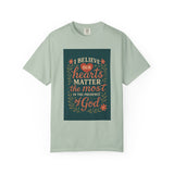 Inspirational god Unisex T-Shirt – Faith, Heartfelt Message, Eco-Friendly, Gift for Religious Occasions, Spiritual Wear, Casual Comfort