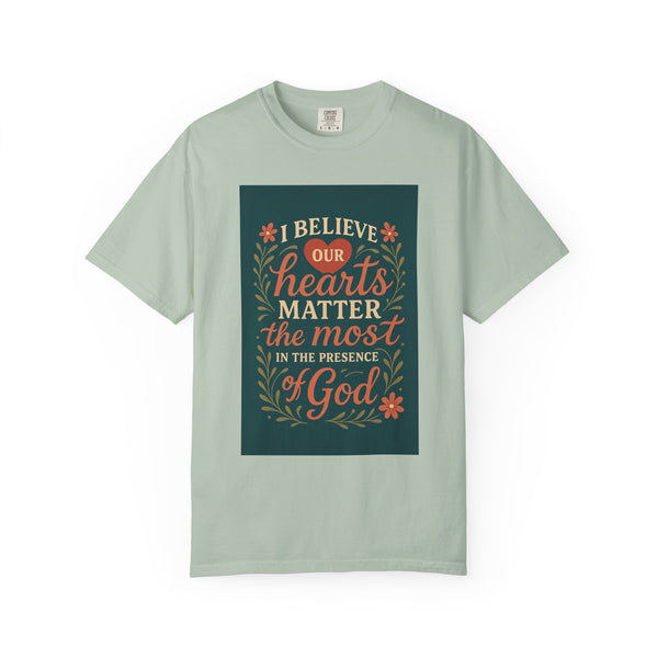 Inspirational god Unisex T-Shirt – Faith, Heartfelt Message, Eco-Friendly, Gift for Religious Occasions, Spiritual Wear, Casual Comfort
