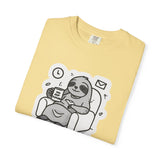 Comfy Sloth T-Shirt - Funny Graphic Tee, Unisex Apparel for Relaxation, Perfect for Lazy Days, Gift for College Students, Outfit Repeater