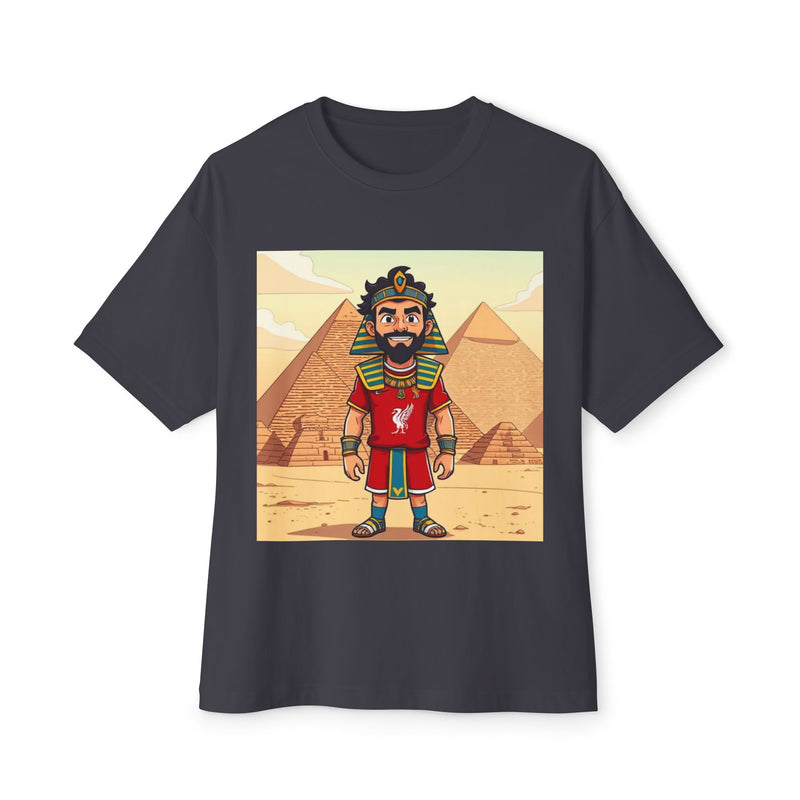 Vintage-Inspired Egyptian Graphic Tee for Adventurers, Unisex Boxy T-Shirt, Retro Travel T-Shirt, Festival Shirt, Gift for Gamers