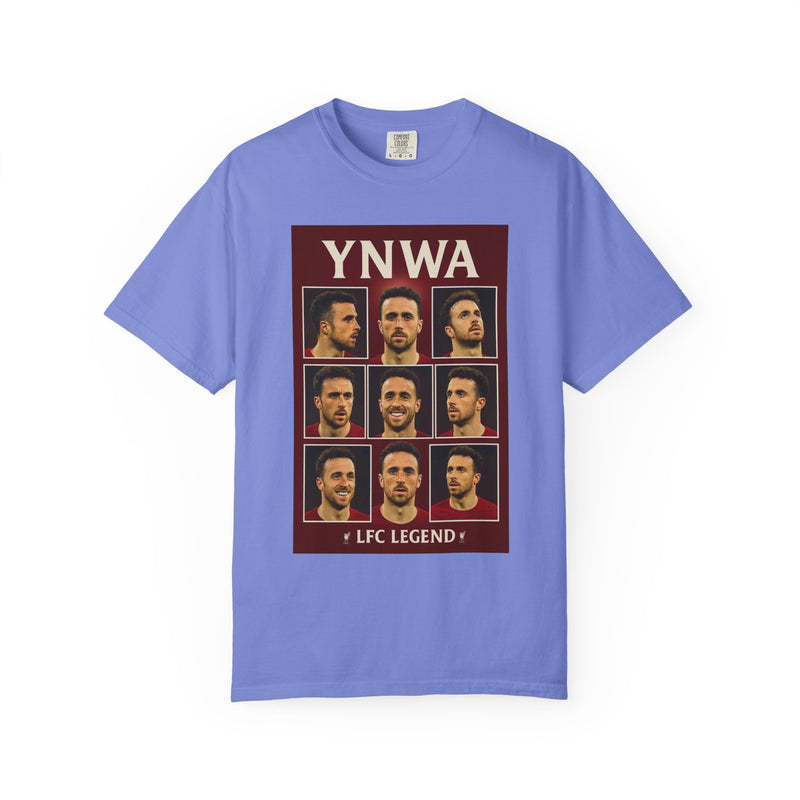 YNWA LFC diogo jota Legend Unisex T-shirt, Garment-Dyed Casual Tee for Fans, Perfect Gift for Soccer Lovers, Sports Apparel, Match Day Wear, Team [...]