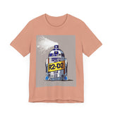 R2-D2 Inspired Unisex Jersey Tee - Fun Graphic Shirt, Space Lover Gift, Nerdy Apparel, Geek Fashion, Birthday Present, Casual Wear