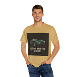 Aston Martin DB3S Unisex Garment-Dyed T-shirt, Car Enthusiast Tee, Vintage Auto Apparel, Perfect Gift for Him, Birthday or Christmas