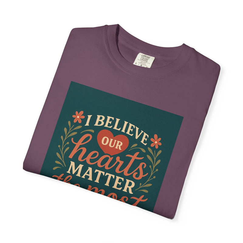 Inspirational god Unisex T-Shirt – Faith, Heartfelt Message, Eco-Friendly, Gift for Religious Occasions, Spiritual Wear, Casual Comfort