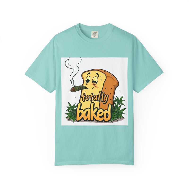 Totally Baked Unisex T-Shirt - Fun, Casual Wear for Stoners, Gift for Friends, High-Quality Cotton Tee, Perfect for 420 Celebrations