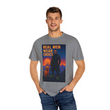 Real Men Wear Crocs T-Shirt, Unisex Casual Tee for Men, Perfect Gift for Dads, Birthdays, and Casual Outings