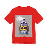 R2-D2 Inspired Unisex Jersey Tee - Fun Graphic Shirt, Space Lover Gift, Nerdy Apparel, Geek Fashion, Birthday Present, Casual Wear