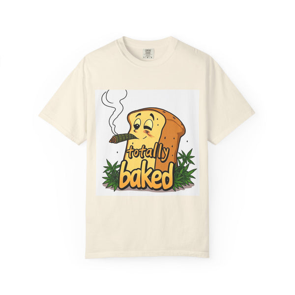 Totally Baked Unisex T-Shirt - Fun, Casual Wear for Stoners, Gift for Friends, High-Quality Cotton Tee, Perfect for 420 Celebrations