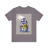 R2-D2 Inspired Unisex Jersey Tee - Fun Graphic Shirt, Space Lover Gift, Nerdy Apparel, Geek Fashion, Birthday Present, Casual Wear