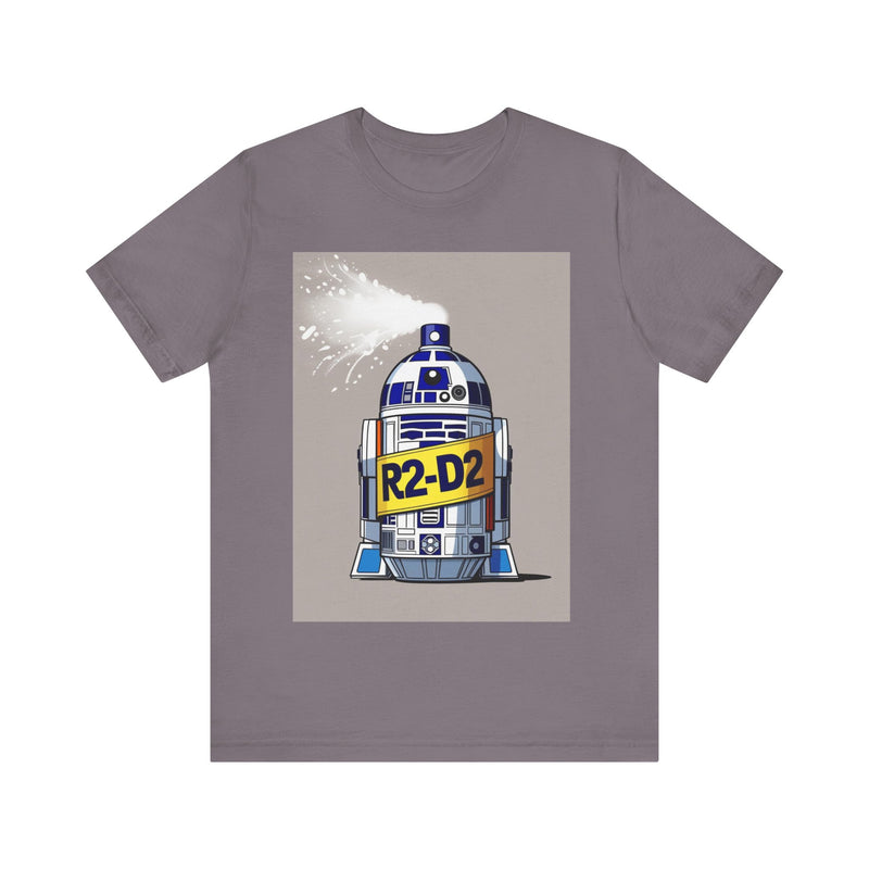 R2-D2 Inspired Unisex Jersey Tee - Fun Graphic Shirt, Space Lover Gift, Nerdy Apparel, Geek Fashion, Birthday Present, Casual Wear
