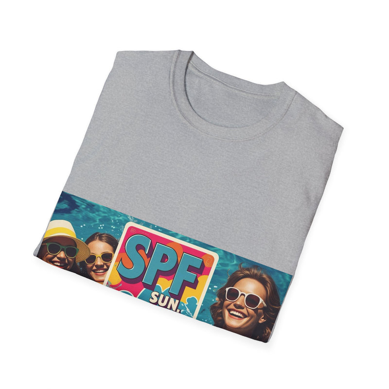Summer Fun T-Shirt - SPF Pool Party Tee, Beachwear, Vacation Shirt, Gift for Pool Lovers, Unisex Apparel