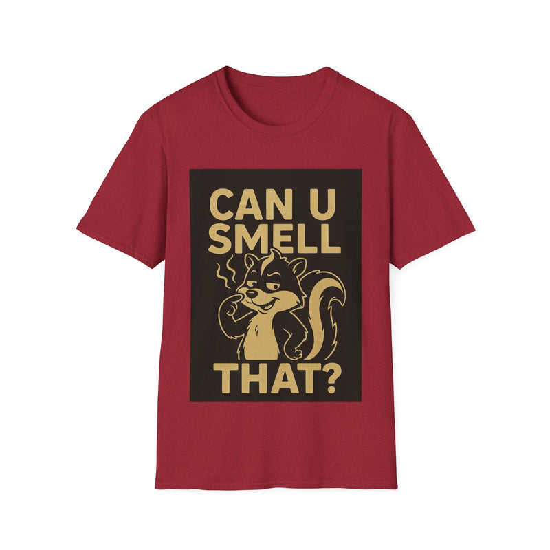 Funny Unisex T-Shirt - Can U Smell That? Cute Animal Graphic Tee for Casual Wear, Gifts, Birthdays, Humor