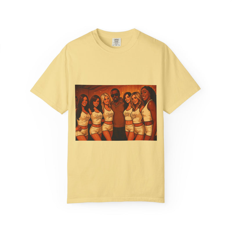 Diddy party Unisex Garment-Dyed T-Shirt - Casual, Stylish, Gift for Friends, Summer Party, Music Festivals