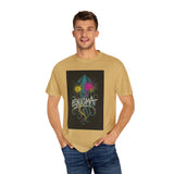 Colorful Enigma Squid Unisex T-Shirt | Vibrant Graphic Tee for Ocean Lovers, Casual Wear, Gift Idea, Festival Attire, Statement Piece