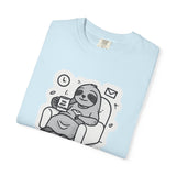 Comfy Sloth T-Shirt - Funny Graphic Tee, Unisex Apparel for Relaxation, Perfect for Lazy Days, Gift for College Students, Outfit Repeater