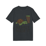 Nearly Made It Unisex T-Shirt - Cute Turtle Design, Funny Graphic Tee, Gift for Creators, Casual Wear, Motivational Apparel