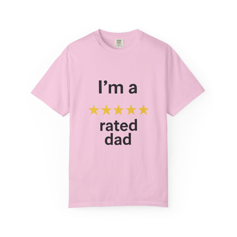 Dad Humor T-Shirt - I'm a Rated Dad Tee for Father's Day, Birthday Gift, Casual Wear, Unisex Apparel, Dad Jokes