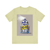 R2-D2 Inspired Unisex Jersey Tee - Fun Graphic Shirt, Space Lover Gift, Nerdy Apparel, Geek Fashion, Birthday Present, Casual Wear