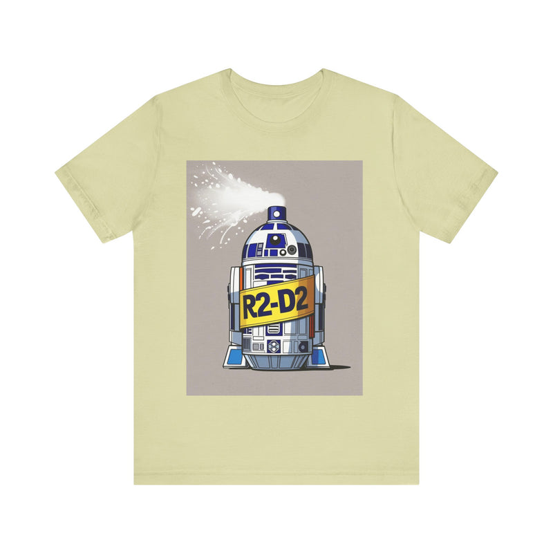 R2-D2 Inspired Unisex Jersey Tee - Fun Graphic Shirt, Space Lover Gift, Nerdy Apparel, Geek Fashion, Birthday Present, Casual Wear