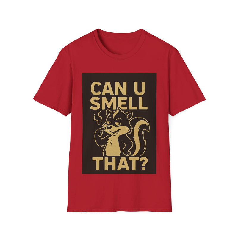 Funny Unisex T-Shirt - Can U Smell That? Cute Animal Graphic Tee for Casual Wear, Gifts, Birthdays, Humor