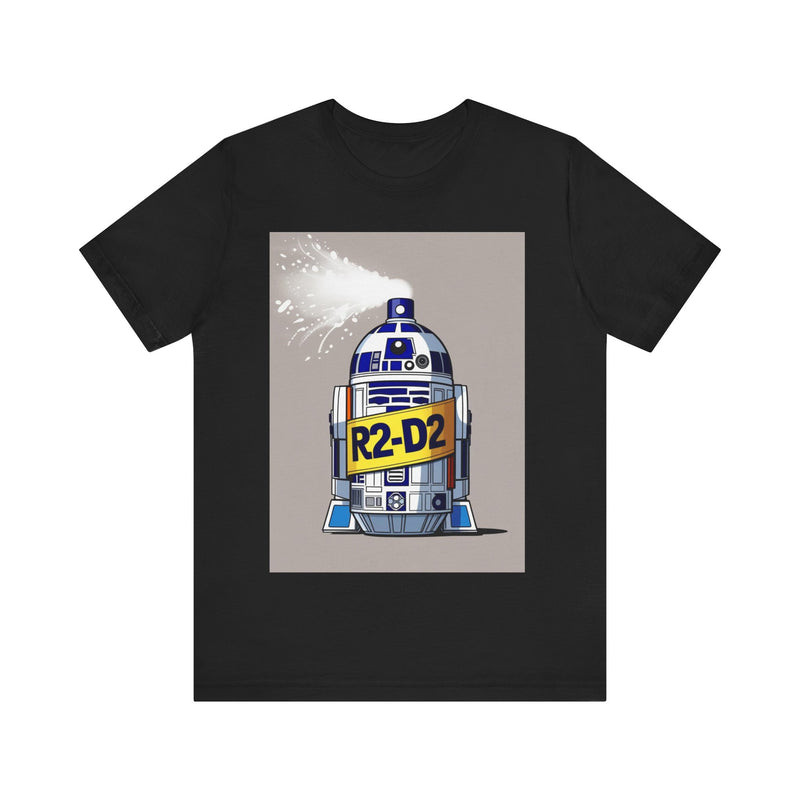 R2-D2 Inspired Unisex Jersey Tee - Fun Graphic Shirt, Space Lover Gift, Nerdy Apparel, Geek Fashion, Birthday Present, Casual Wear