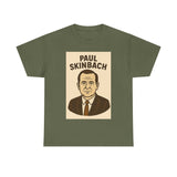 Retro Graphic Tee - Paul Skinbach, Vintage Style Shirt, Casual Wear, Gift for Him, Unisex Cotton T-Shirt