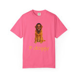 Funny Pet Lover T-Shirt, Unique Dog Theme Tee, Quirky Gift for Dog Lovers, Ideal for Birthdays, Casual Wear, Animal Enthusiasts