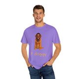 Funny Pet Lover T-Shirt, Unique Dog Theme Tee, Quirky Gift for Dog Lovers, Ideal for Birthdays, Casual Wear, Animal Enthusiasts