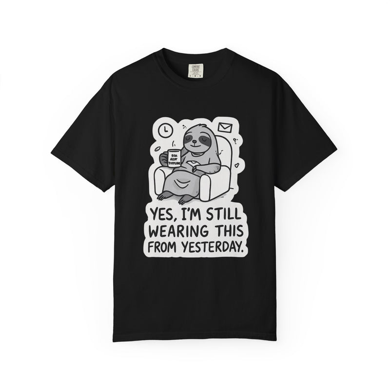 Comfy Sloth T-Shirt - Funny Graphic Tee, Unisex Apparel for Relaxation, Perfect for Lazy Days, Gift for College Students, Outfit Repeater