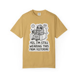 Comfy Sloth T-Shirt - Funny Graphic Tee, Unisex Apparel for Relaxation, Perfect for Lazy Days, Gift for College Students, Outfit Repeater