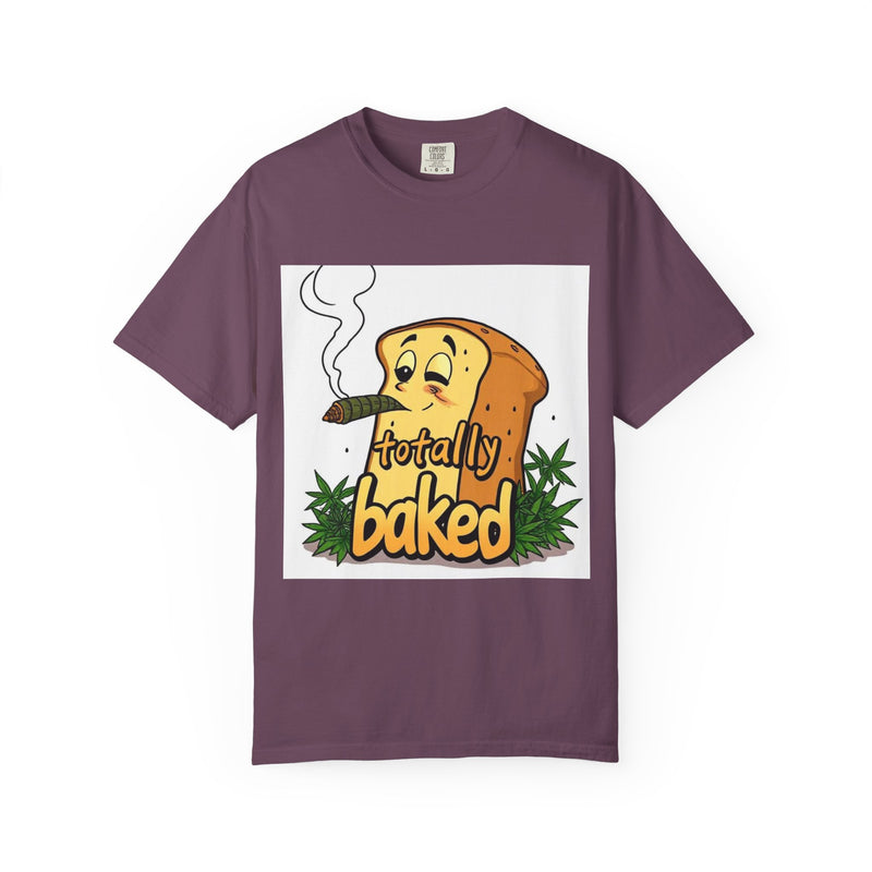 Totally Baked Unisex T-Shirt - Fun, Casual Wear for Stoners, Gift for Friends, High-Quality Cotton Tee, Perfect for 420 Celebrations