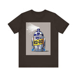 R2-D2 Inspired Unisex Jersey Tee - Fun Graphic Shirt, Space Lover Gift, Nerdy Apparel, Geek Fashion, Birthday Present, Casual Wear