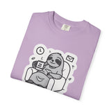 Comfy Sloth T-Shirt - Funny Graphic Tee, Unisex Apparel for Relaxation, Perfect for Lazy Days, Gift for College Students, Outfit Repeater