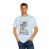 Comfy Sloth T-Shirt - Funny Graphic Tee, Unisex Apparel for Relaxation, Perfect for Lazy Days, Gift for College Students, Outfit Repeater