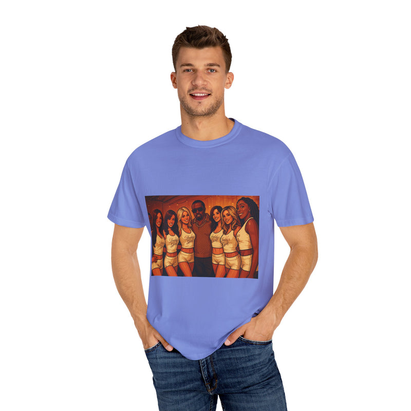 Diddy party Unisex Garment-Dyed T-Shirt - Casual, Stylish, Gift for Friends, Summer Party, Music Festivals