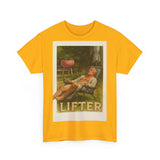 Relaxed Lifter Cotton Tee, Vintage Workout Tee, Unisex Gym Shirt, Casual Fitness Apparel, Gift for Fitness Enthusiasts