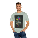 Colorful Enigma Squid Unisex T-Shirt | Vibrant Graphic Tee for Ocean Lovers, Casual Wear, Gift Idea, Festival Attire, Statement Piece
