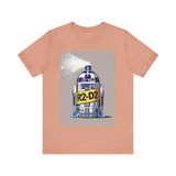 R2-D2 Inspired Unisex Jersey Tee - Fun Graphic Shirt, Space Lover Gift, Nerdy Apparel, Geek Fashion, Birthday Present, Casual Wear