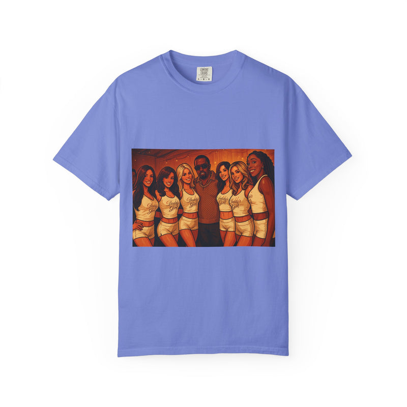 Diddy party Unisex Garment-Dyed T-Shirt - Casual, Stylish, Gift for Friends, Summer Party, Music Festivals