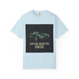 Aston Martin DB3S Unisex Garment-Dyed T-shirt, Car Enthusiast Tee, Vintage Auto Apparel, Perfect Gift for Him, Birthday or Christmas