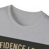 Confidence Level Kanye Tee, Funny Graphic T-Shirt, Hip Hop Style Shirt, Gift for Music Lovers, Casual Everyday Wear