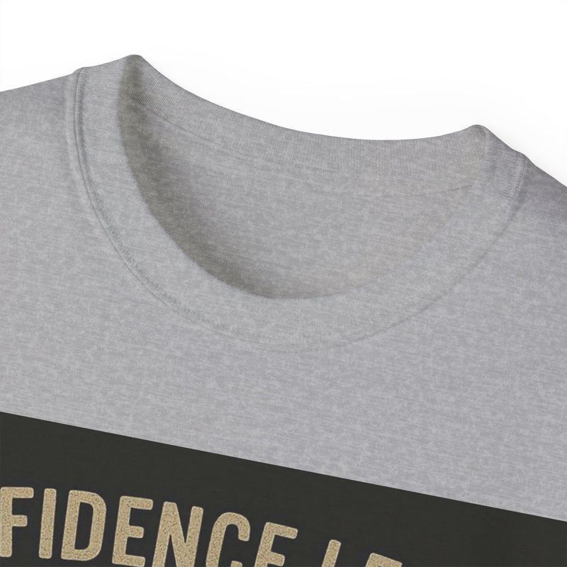 Confidence Level Kanye Tee, Funny Graphic T-Shirt, Hip Hop Style Shirt, Gift for Music Lovers, Casual Everyday Wear