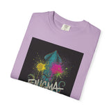Colorful Enigma Squid Unisex T-Shirt | Vibrant Graphic Tee for Ocean Lovers, Casual Wear, Gift Idea, Festival Attire, Statement Piece