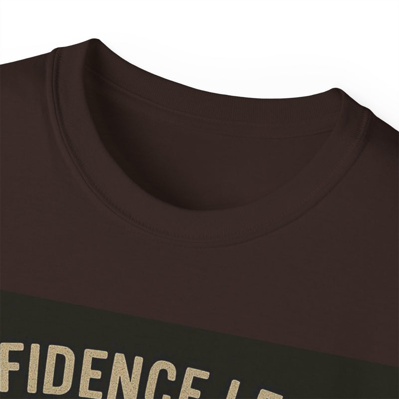Confidence Level Kanye Tee, Funny Graphic T-Shirt, Hip Hop Style Shirt, Gift for Music Lovers, Casual Everyday Wear