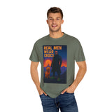 Real Men Wear Crocs T-Shirt, Unisex Casual Tee for Men, Perfect Gift for Dads, Birthdays, and Casual Outings