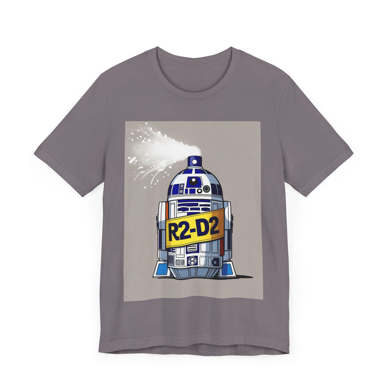 R2-D2 Inspired Unisex Jersey Tee - Fun Graphic Shirt, Space Lover Gift, Nerdy Apparel, Geek Fashion, Birthday Present, Casual Wear