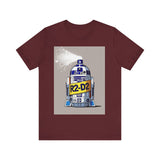 R2-D2 Inspired Unisex Jersey Tee - Fun Graphic Shirt, Space Lover Gift, Nerdy Apparel, Geek Fashion, Birthday Present, Casual Wear