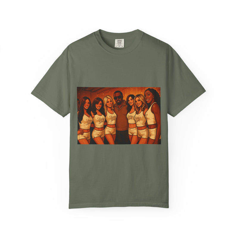 Diddy party Unisex Garment-Dyed T-Shirt - Casual, Stylish, Gift for Friends, Summer Party, Music Festivals