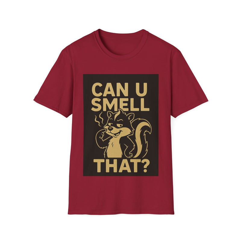 Funny Unisex T-Shirt - Can U Smell That? Cute Animal Graphic Tee for Casual Wear, Gifts, Birthdays, Humor